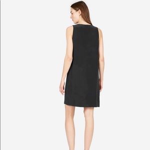 The Everlane Double-Lined Silk V-Neck Dress